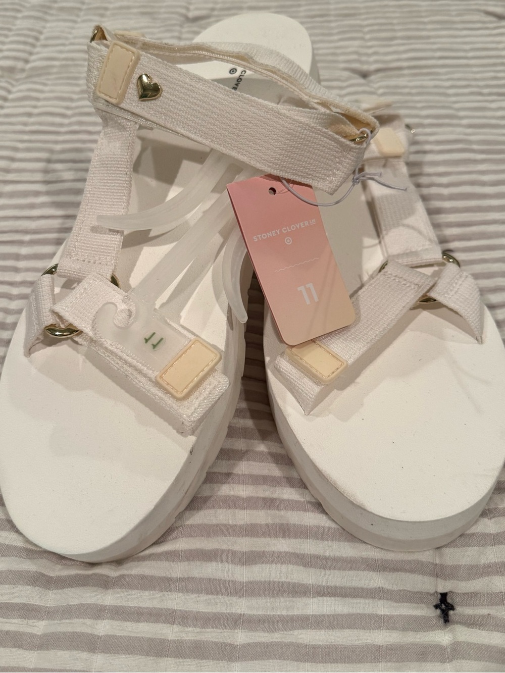 Stoney Clover for Target Women’s White Platform Strap Sandals